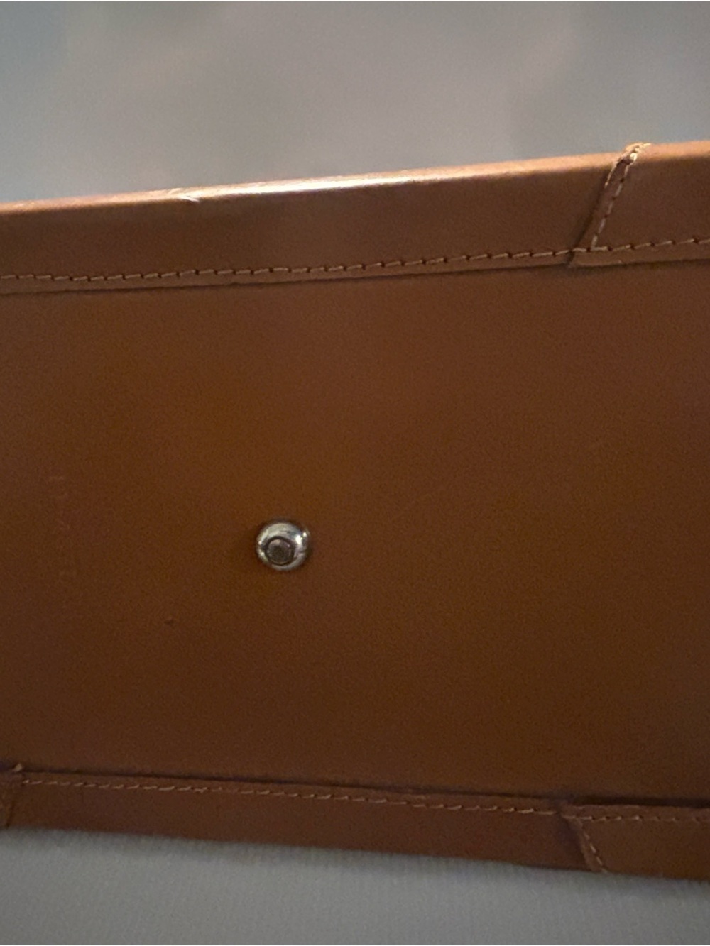 Vintage 1940s/1950s McBrine Baggage Tan Train Case Overnight Luggage 18" - Picture 4 of 8